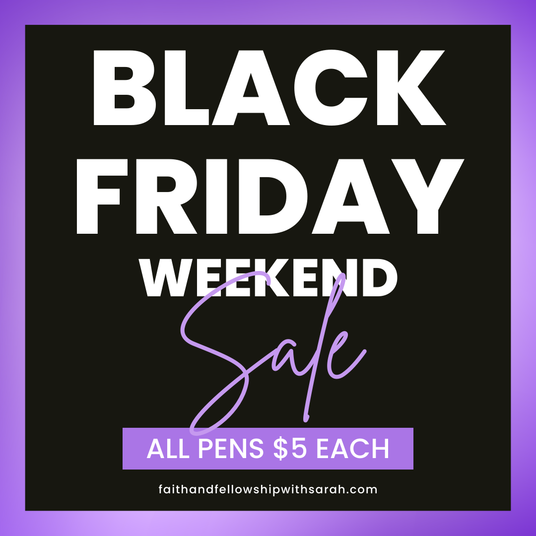 Black Friday Weekend Sale! Single Pen $5