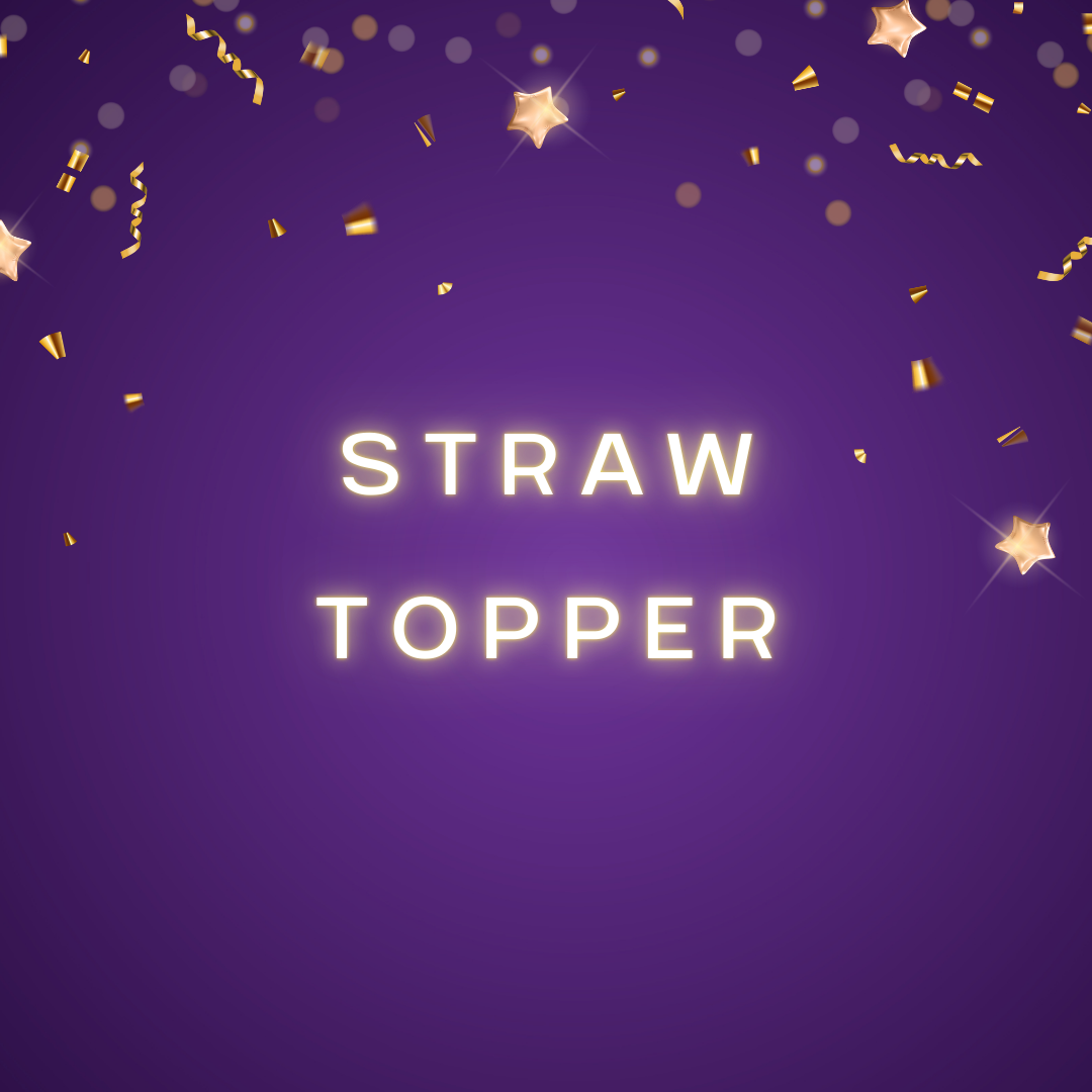 Straw Topper