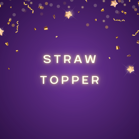 Straw Topper